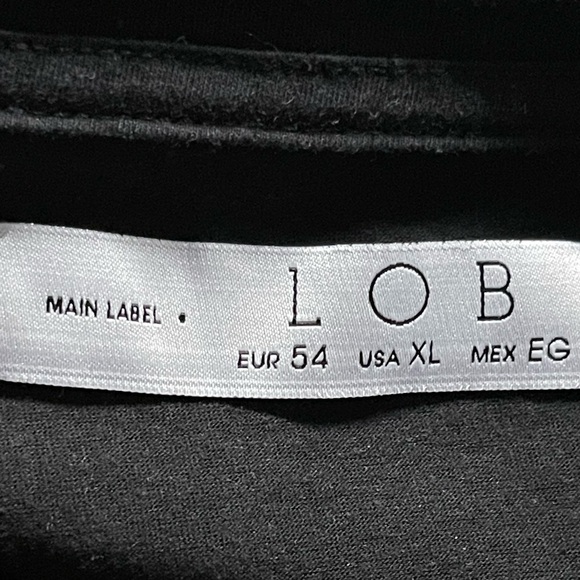 LOB Day of Dead Black Skull Black Graphic Tee Shirt XL - Picture 3 of 3